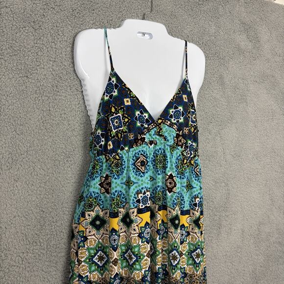 Wet Seal vintage Maxi Dress Babydoll Medium Sleeveless Fairy grunge Whimsigoth - Picture 2 of 11